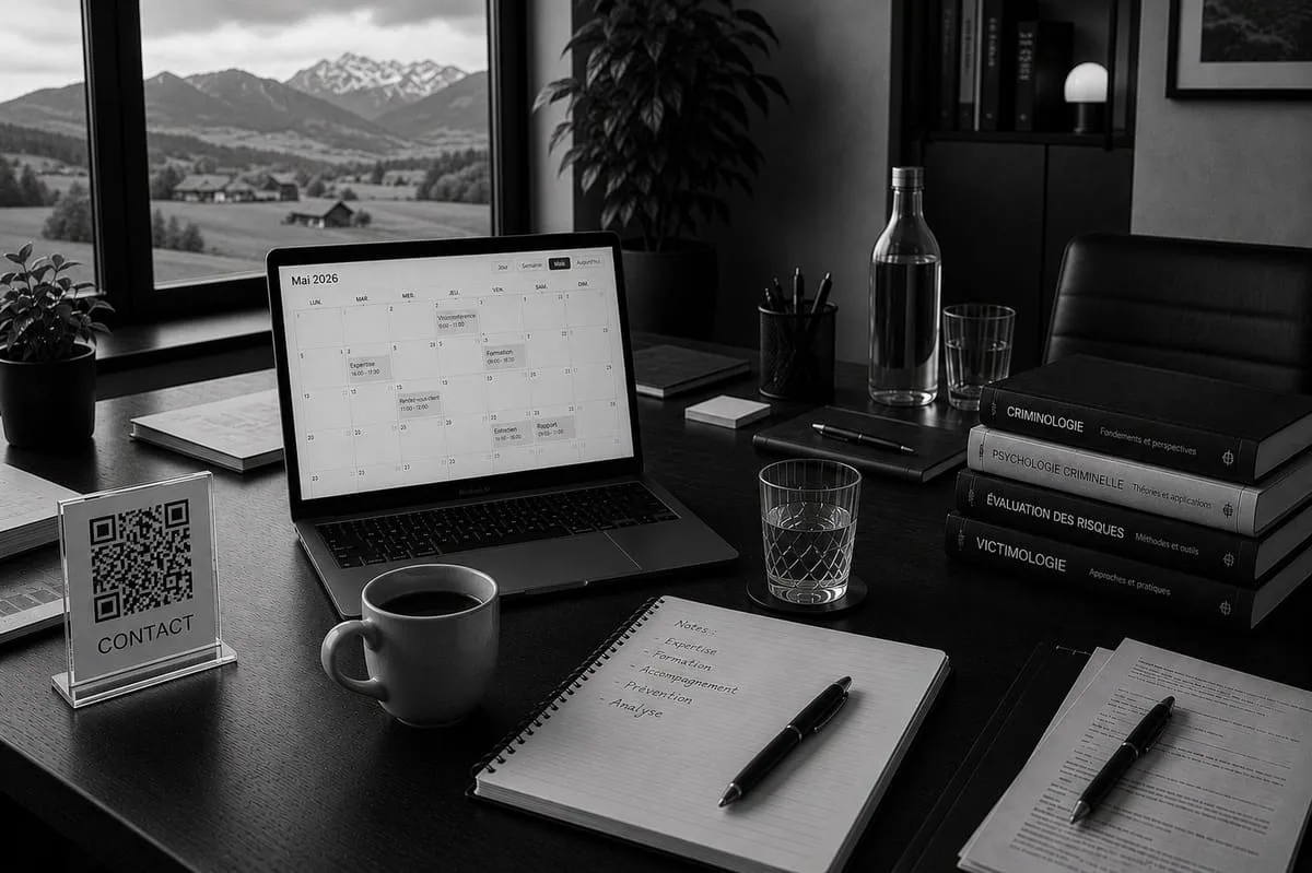 Espace de travail de consultation en criminologie